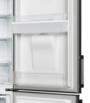 CONTINENTAL EDISON CEFC262DS - Réfrigérateur combiné - 262L (196L + 66L) - Froid statique - A+ - L 55 x H 180 cm - Silver