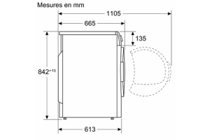 Sèche-linge Bosch SERENITY WPG2312SFR