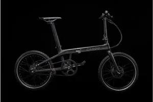 Vélo électrique Carbo Model X, 250W, PAS, 7Ah, courroie en carbone Black