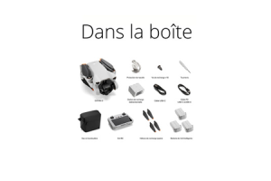 Drone Dji Mini 3 Fly More Combo avec radiocommande smart controller