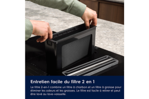 Electrolux KCC84450 + HOTTE INTÉGRÉE