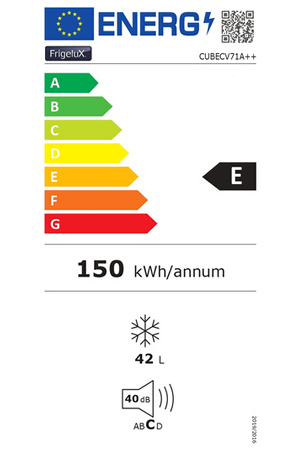 Congélateur bar Frigelux CUBECV71