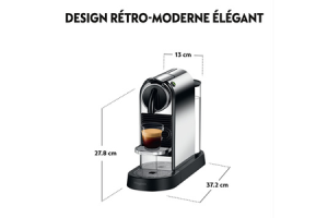 Expresso Magimix NESPRESSO CITIZ CHROME 11316