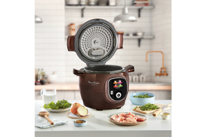 Mijoteur Moulinex Cookeo+ multicuiseur intelligent, 150 recettes preprogrammees CE851910