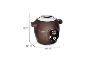 Mijoteur Moulinex Cookeo+ multicuiseur intelligent, 150 recettes preprogrammees CE851910