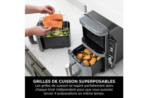 Friteuse sans huile Ninja sans huile Double Stack DualZone SL400EU