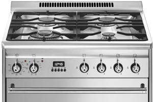 Cuisinière mixte Smeg GP61X9 INOX