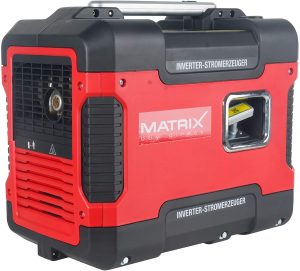 Matrix Générateur électrique Inverter à essence silencieux 4 temps 2000 W pour camping et garage