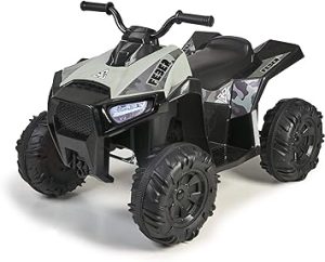 Feber- Drive Autista Quad électrique Enfant, 800012541, Vert, Taglia Unica