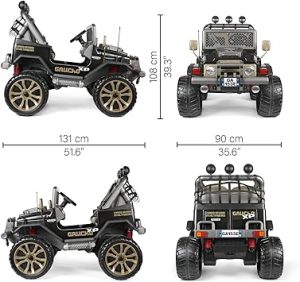 Voiture 4x4 Électrique Gaucho XP 24V - Peg Perego