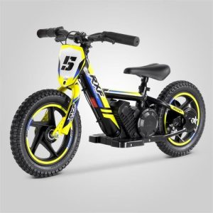 Draisienne électrique Apollo RXF Sedna 12" - Jaune Dirt bike Pit Mini Moto