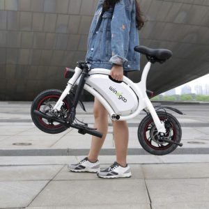 Draisienne électrique Pliable Windgoo Vélo électrique Pliable - B3 Blanc