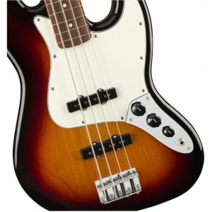 Fender Player Jazz Bass - touche pau ferro - 3 colors sunburst - Basse électrique