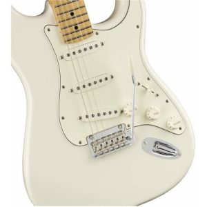 Fender Player Stratocaster - Manche érable - Polar White - Guitare électrique