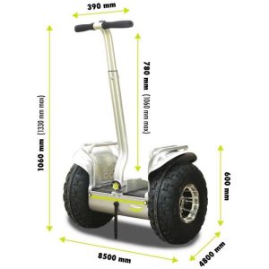 Gyropode Électrique (Batterie Lithium-ion) BEEPER ROAD OFF ROAD R3e+