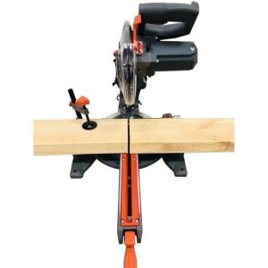 MANUPRO Scie à onglet radiale 2 lames multi matériau 210 mm S1/S6 1450/1650 W