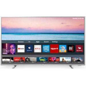 PHILIPS 43PUS6554/12 TV LED 4K UHD 108 cm (43") - Dolby Vision HDR 10+ - son Dolby Atmos - Smart TV - 3x HDMI - Classe énergétique A