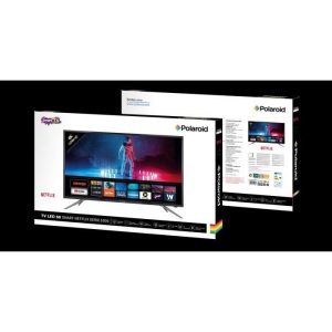 POLAROID - SMART TV LED 4K UHD - 58" (147cm) - WiFi - Netflix - YouTube - HDR 10 - Classe énergétique A