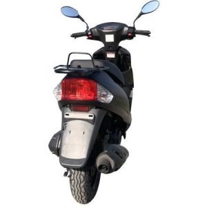 Scooter JORDON (marque française) 50cc LJ50QT-3L - 4 temps - Pneus pluie - Norme EURO4 - Noir