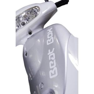 Scooter 50cc 4 temps à injection TAOTAO - - CY50T-6 - SIV inclus (carte grise) - Coloris blanc et gris - EURO4