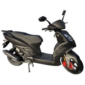 scooter neuf 125cc EURO 4 noir mat JIAJUE BLADE livré monté et prêt à rouler