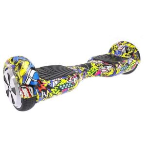 URBANGLIDE Pack Hoverboard + Kart Pilot - Multicolor - Roues 6.5" - 550W - 4Ah - Longueur ajustable