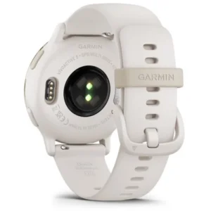 Montre sport GARMIN Vivoactive 5 Cream gold bracelet ivoire